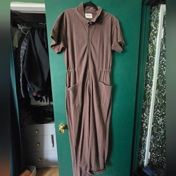 Shop Noble Brown Women's Jumpsuit - Picture 2 of 6